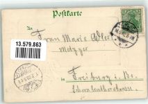 76131 W7500 Durlach 1903 Prägedruck Mauerblick Kinder Thurmberg Burganlage