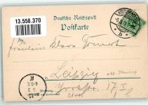 01445 O8122 Niederlössnitz 1899 Lithographie Friedensburg