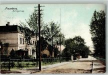 25421 W2080 Pinneberg 1907 - Rellingerweg Villen Verlag Ottmar Zieher-München Helicolorkarte