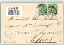 68480 Pfetterhouse Pfetterhausen 1904 Foto AK Gasthaus Heinis