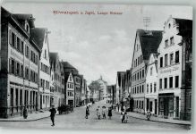 73479 W7090 Ellwangen Jagst 1911 - Lange Straße Weinhandlung Zeller