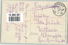 66386 W6670 St. Ingbert 1916 - Untere Kaiserstrasse