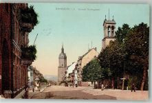 09456 O9300 Annaberg-Buchholz - Große Kirchgasse Litfaßsäule