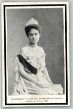 Großherzogin Caroline von Sachsen-Weimar Adel Sa. Mein.
