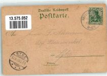 28816 W2805 Heiligenrode b Bremen 1906 Lithographie Kloster Heiligenrode Klosterkirche Innenansicht Gasthaus zum Deutschen Kaiser