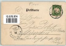 83022 W8200 Rosenheim , Oberbay 1897 - Realschul-Pensionat Realschule Gymnasium Globus Bücher