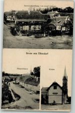 67350 Ettendorf - Spezereihandlung Josef Krieger Hauptstraße Kirche