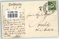 W8900 Augsburg , Bay Jahrhundertfeier der Einverleibung der Stadt Augsburg in das Königreich Bayern 1906 Festzug Bachusgruppe vor Prinz Ludwig von Bayern Adel Bayern 1906 Foto AK