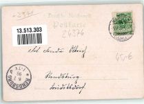 24376 W2340 Kappeln , Schlei 1898 Lithographie Schleimünde Post Strandhotel