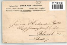 79336 W7834 Tutschfelden BOAKC Gasthaus Krone Lithographie