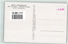 78048 W7730 Obereschach , Schwarzw - Fliegeraufnahme Gasthaus zum Schweizerhof