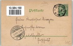 78351 W7762 Bodman 1901 Lithographie Bodensee Schloss Bodmann Gasthaus zur Linde Burgruine