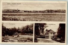 06542 O4702 Allstedt - Schloss Allstedt Forellenteich Pirschhäuschen Bahnpost Magdeburg