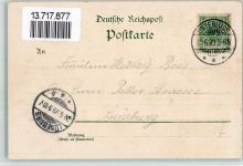 29345 W3104 Unterlüß 1899 BOAKC Lithographie Dampfsägewerk Kaiserl. Postamt Bahnhof Gasthaus