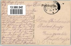 01778 O8244 Geising 1916 - Villen Bahnpost Geising