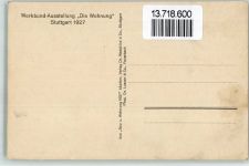 W7000 Stuttgart Ausstellung : Die Wohnung Bauhaus Innenarchitektur Deutscher Werkbund 1927 BOAKC