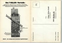 W8000 München Villiger Söhne GmbH Tabakwerbung Klapp AK