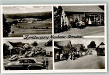 78176 W7712 Randen - Zollübergang Neuhaus-Randen Grenze Grenzer Kiosk