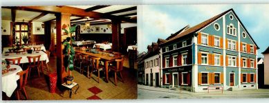 79215 W7807 Elzach Klapp AK Gasthaus Hirschen