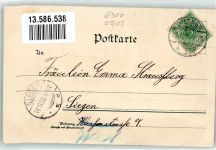 35390 W6300 Gießen , Lahn 1899 Lithographie Nordanlage Seifersberg Gleiberg