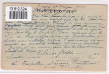 29200 Brest AK mit Leporello ausziehbarer Papierstreifen Page Blumenstrauss Brief