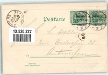 04103 O7000 Leipzig 1902 Lithographie Krystall-Palast Leipzig