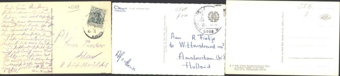 54550 W5568 Daun - Schalkenmehrener Maar , Lot mit 8 div AK
