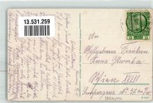 Chomutov Komotau 1915 - Plattnerstraße