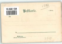 78098 W7740 Triberg im Schwarzwald Lithographie Hotel Bellevue