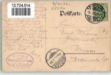01067 O8000 Dresden BOAKC V. Stiftungsfest der Vereinigung Wurzener Landsleute 12. November 1905 Lithographie