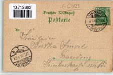 Neuenburg Nowe 1901 BOAKC Hotel Klostergarten Lithographie