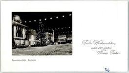 W8330 Eggenfelden Stadtplatz Weihnachten FOTO KEINE AK