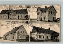 Wittgendorf Witkow 1914 BOAKC Posthilfstelle Gasthaus Härtel Bahnhof Geschäft Bäckerei Soldatenkarte