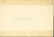 W2280 Westerland Strand von Süden Nr 5932 Aufgeklebtes Foto auf Karton Ort handschriftlich CDV FOTO KEINE AK