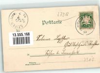 89257 W7918 Illertissen 1899 Lithographie Kath. Kirche Bahnhof Rathaus Ev. Kirche Schloss Illertissen