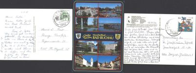 88422 W7952 Bad Buchau - Lot mit 9 div AK
