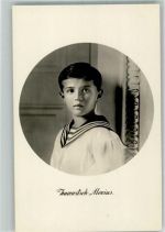 Zarewitsch Alexius Adel Russland Foto AK