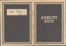 O6303 Elgersburg Arbeitsbuch Ausweis KEINE AK