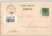 99084 O5000 Erfurt 1900 Lithographie Gasthaus Etablissement Waldhaus Rehe Rehböcke