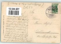 01877 O8500 Bischofswerda 1907 - Herrenrunde im Bierfaß Bahnhof