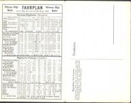 Vitznau Vitznau Rigi Bahn Fahrplan 1913 Bergbahn Klapp AK