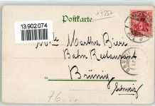 76473 W7557 Iffezheim 1902 - Pferderennbahn