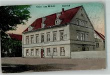 07545 O6501 Milbitz 1919 Foto AK Gasthaus Milbitz