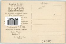 97980 W6990 Erlenbach - Hotel-Cafe Erlenbachtal