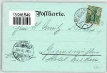 53639 W5330 Königswinter 1900 Lithographie Restaurant Drachenfels Esel
