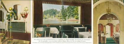 88161 W8998 Lindenberg i. Allgäu KEINE AK Waldseehotel Lindenberg Faltprospekt