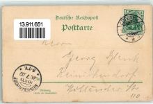 10115 O1199 Köpenick 1902 Lithographie Müggelbergen Gasthaus Marienlust Ausflugsschiff