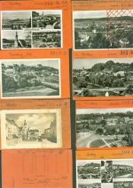 83308 W8223 Trostberg Lot mit 23 Musterkarten Original aus dem Metzverlag Bestellvorgänge Auflagenzahlen