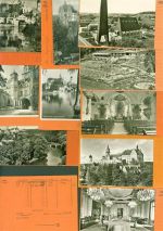 72488 W7480 Sigmaringen Lot mit 37 Fotos Musterkarten Original aus Metz Archiv Bestellvorgänge Auflagenzahlen