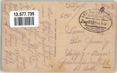 36179 W6440 Bebra 1918 - Kassler Straße Kinder Bahnpost Leipzig-Erfurt